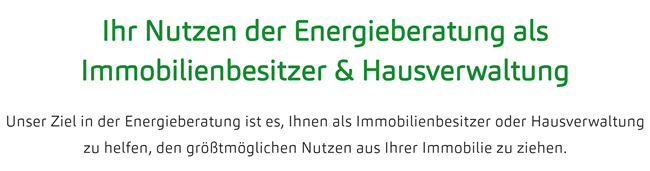 Energetische Beratung 